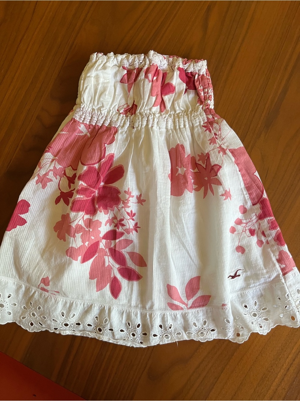 Hollister Y2K babydoll strapless top